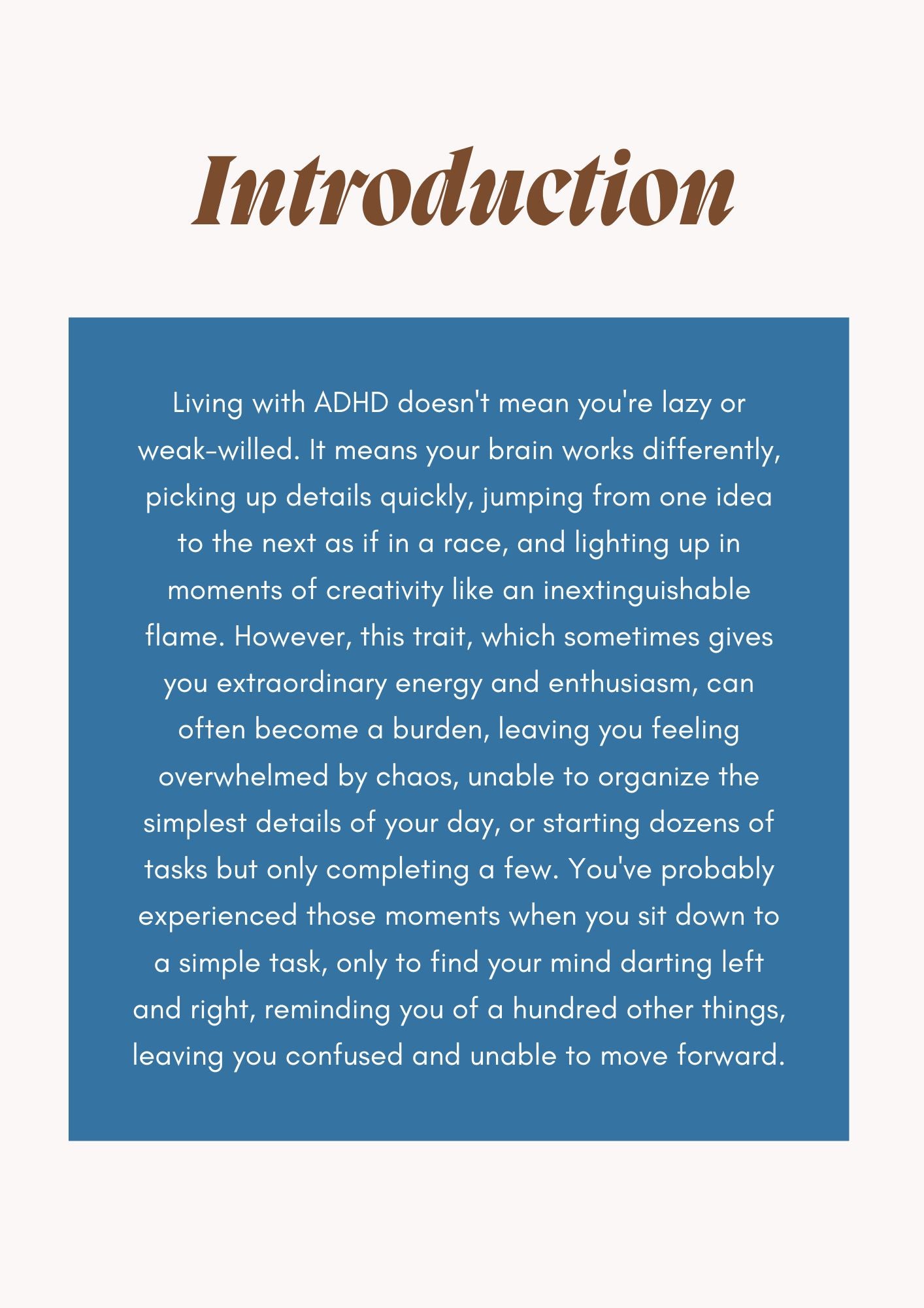 Living Smart with ADHD: Daily Strategies for Focus and Control  guide