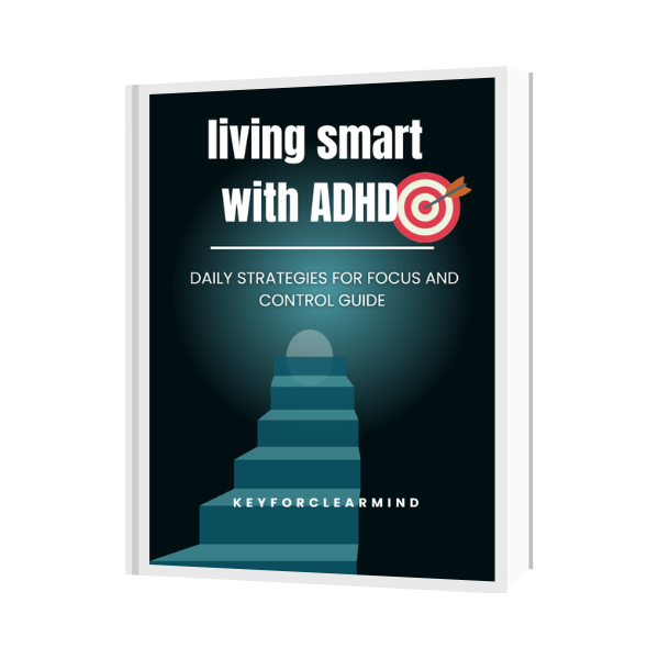 Living Smart with ADHD: Daily Strategies for Focus and Control  guide